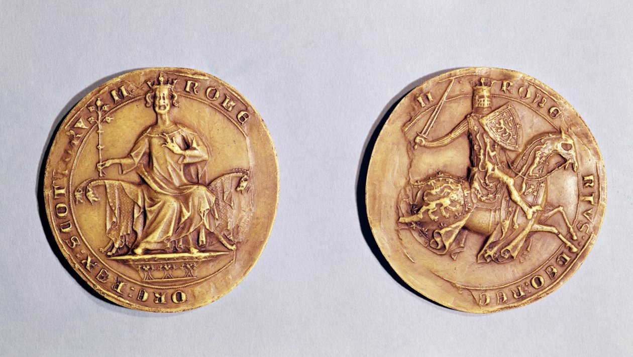 Segl af Robert VIII Bruce, 1326 af Scottish School