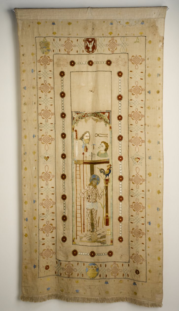 The Fetternear Banner, ca. 1520 (broderet linned) af Scottish School