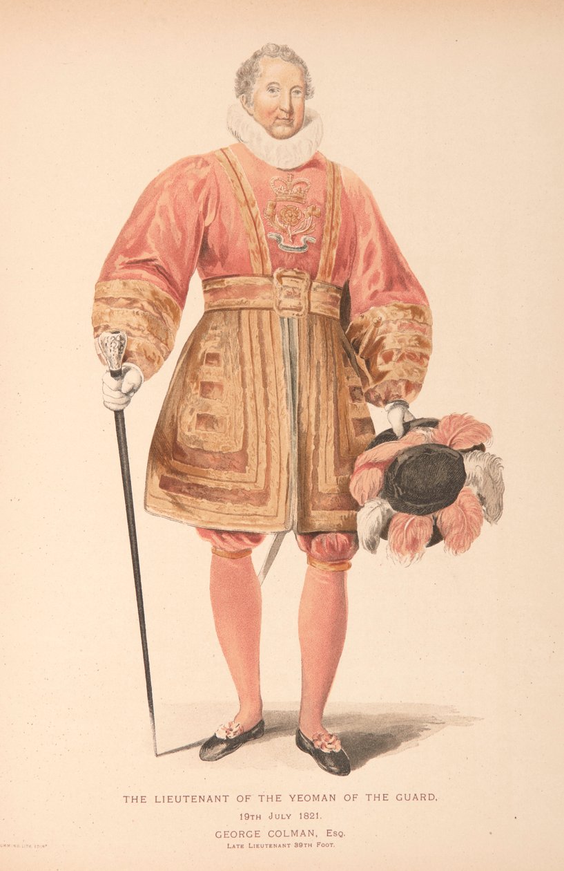 Løjtnanten for Guardens Yeoman af Scottish School