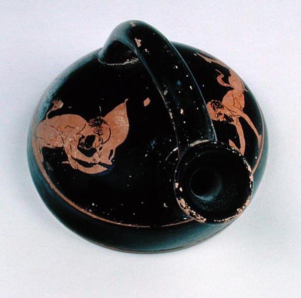 Attisk rødfigur askos, fra Grav II ved Nymphaeum på Krim, ca. 430 f.Kr. (keramik) af Scythian