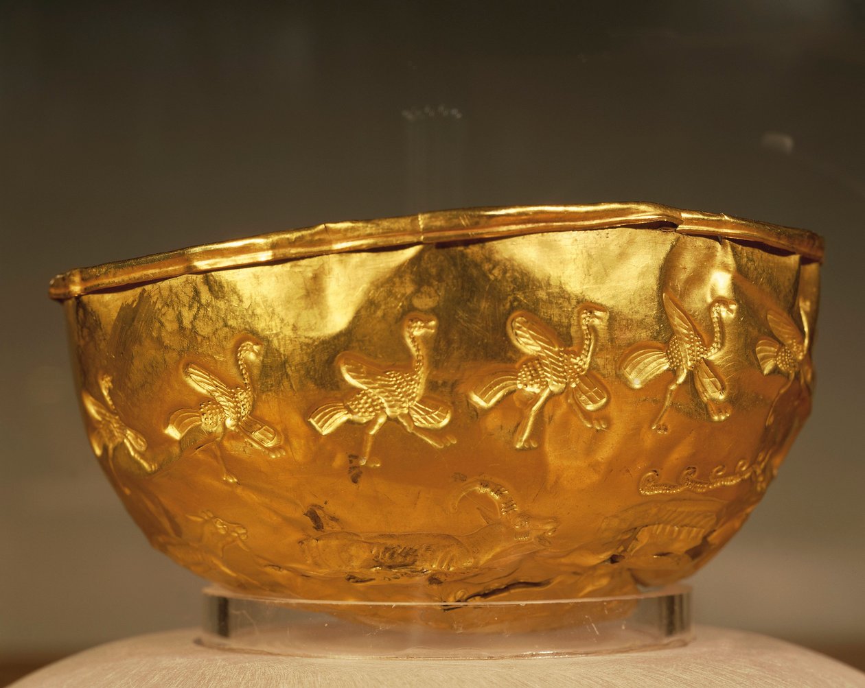 Guldbæger, skytisk (7. århundrede f.Kr.) af Scythian