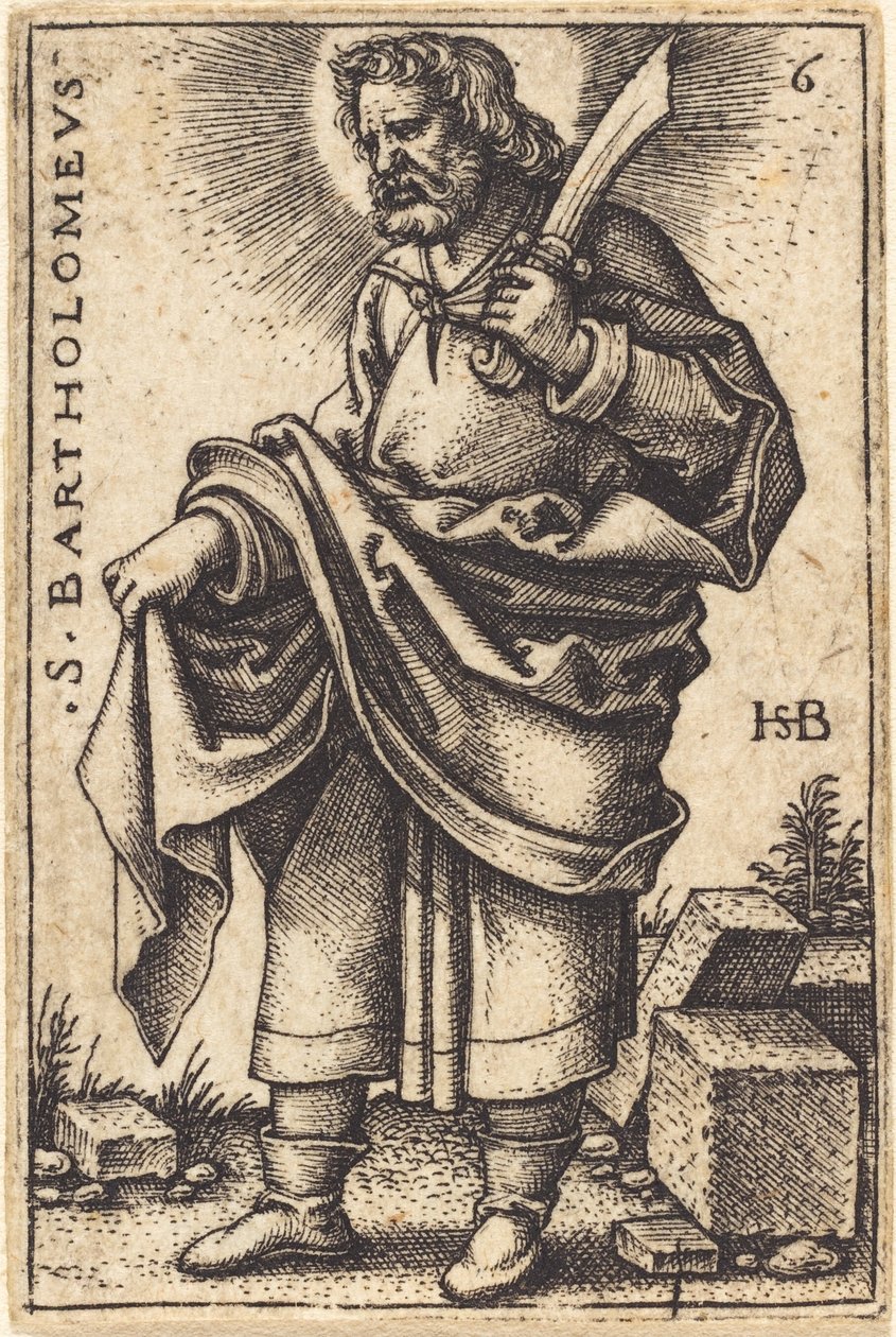 Bartholomew af Sebald Beham