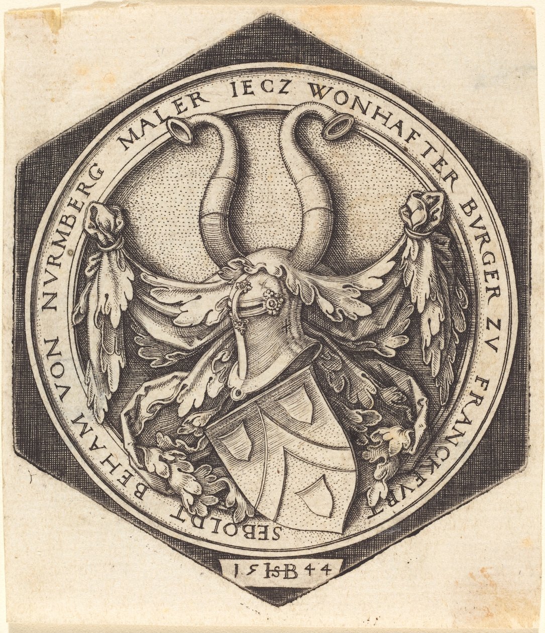 Våbenskjold fra H.S. Beham af Sebald Beham