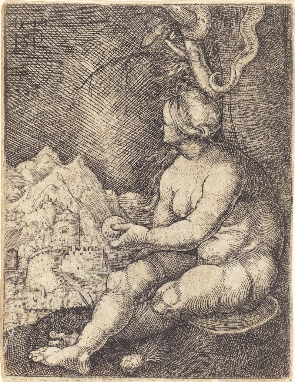Eve Sidder af Sebald Beham