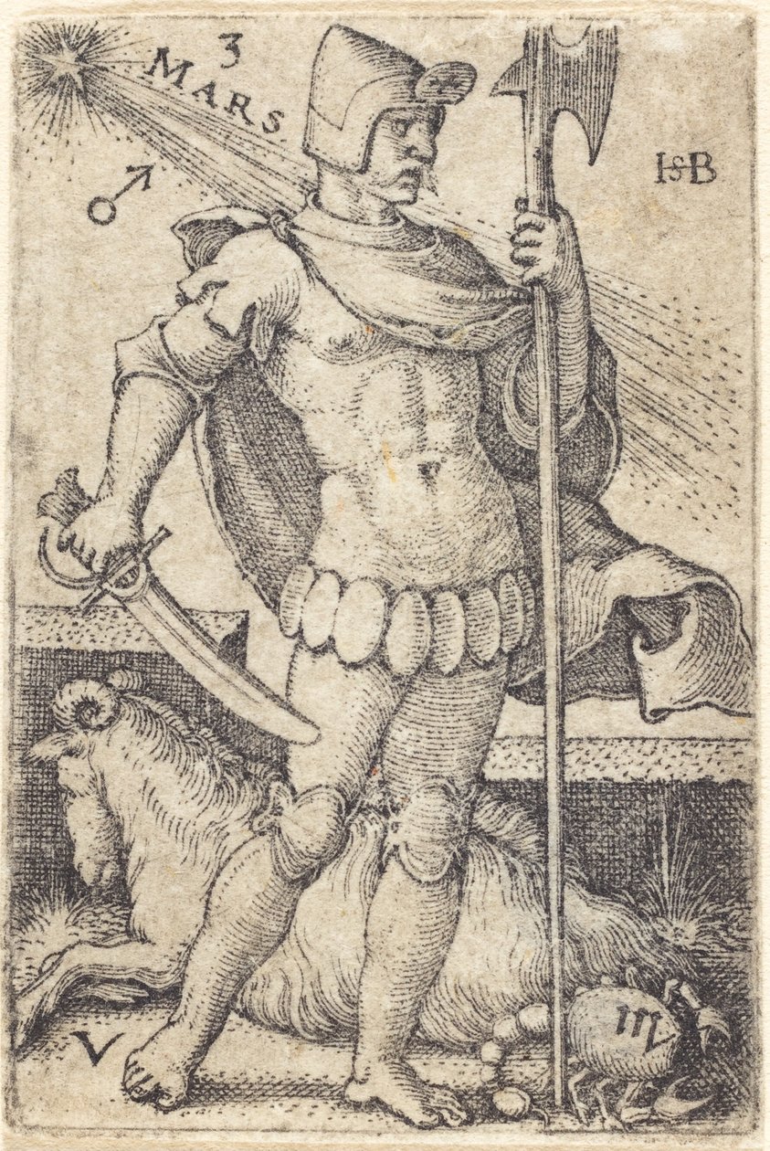Mars af Sebald Beham