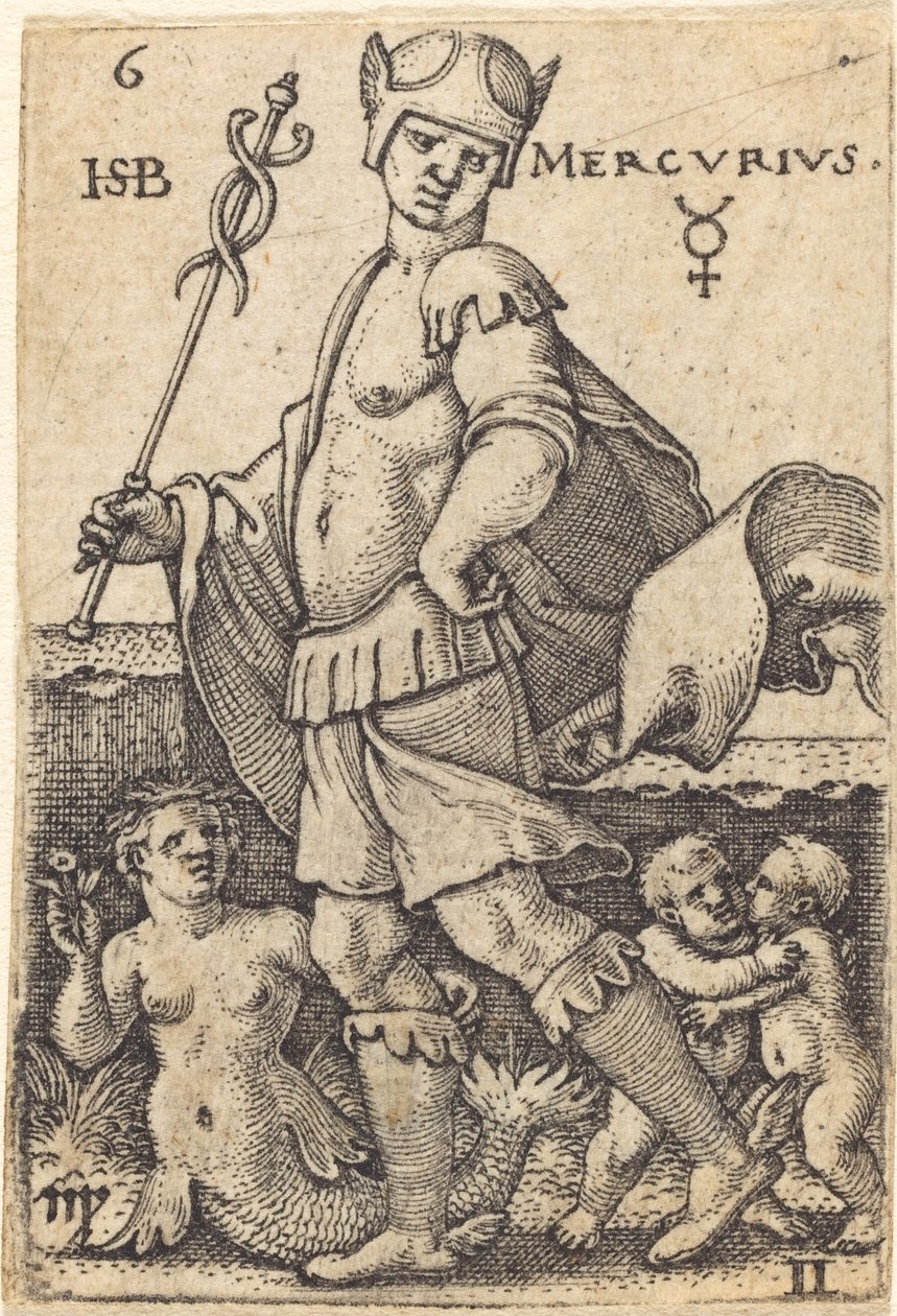 Merkur af Sebald Beham