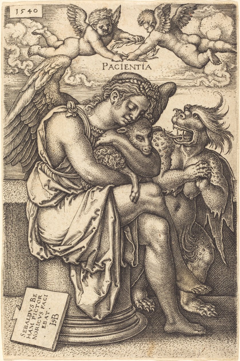 Tålmodighed af Sebald Beham