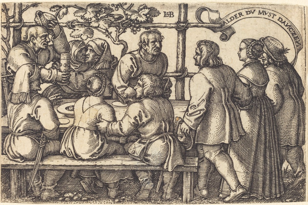 Bondegilde af Sebald Beham