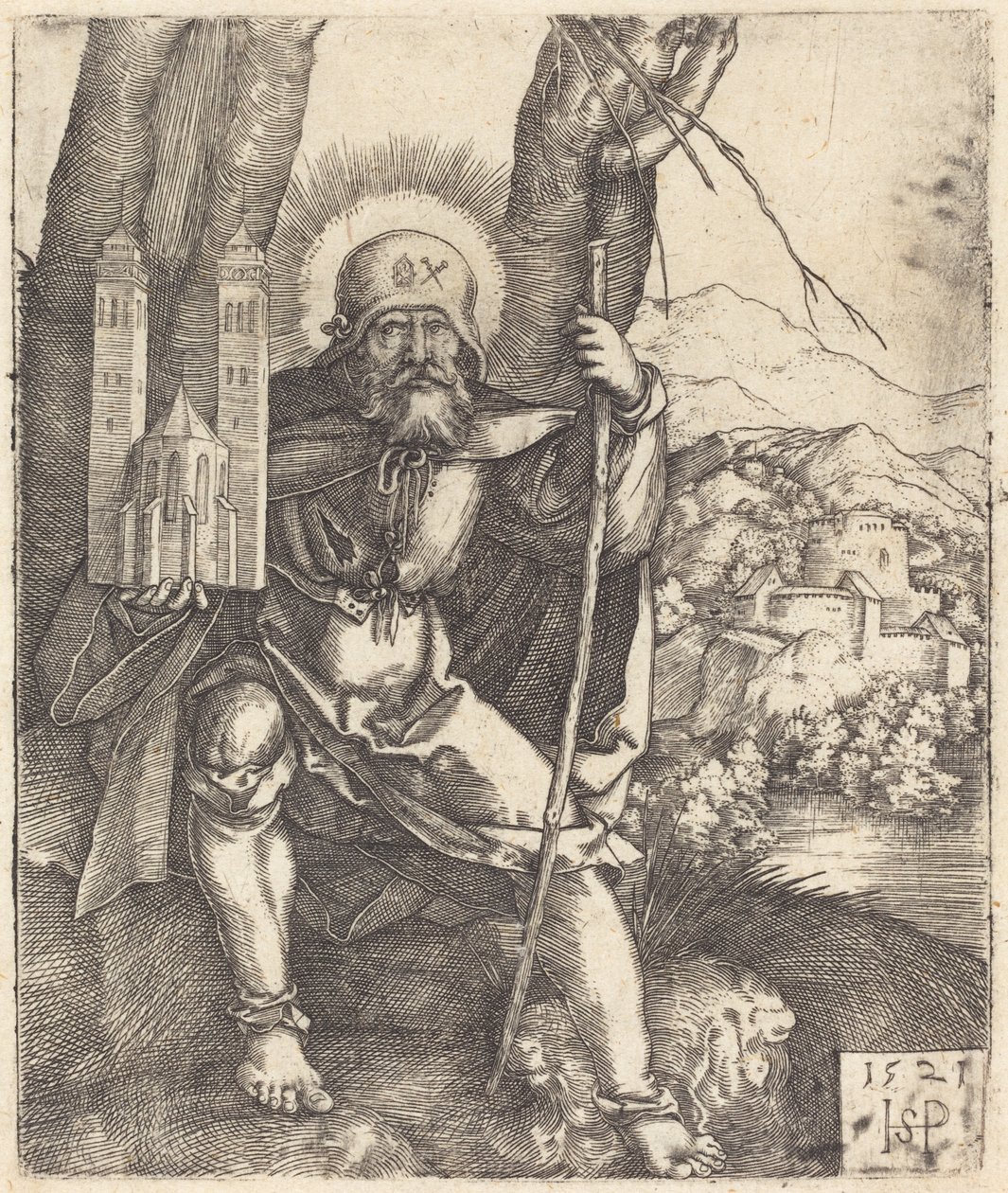 Sankt Sebald af Sebald Beham