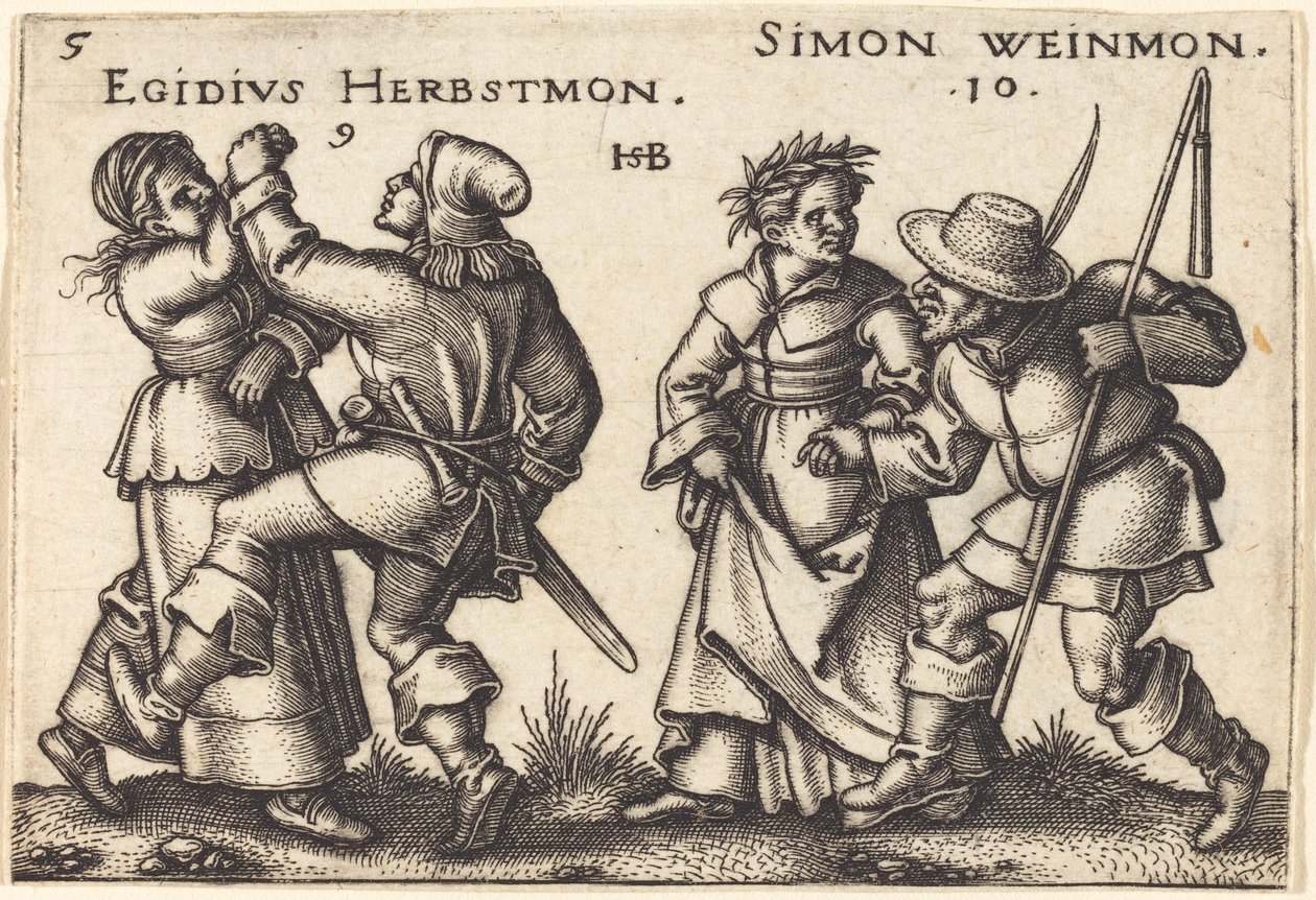 september og oktober af Sebald Beham
