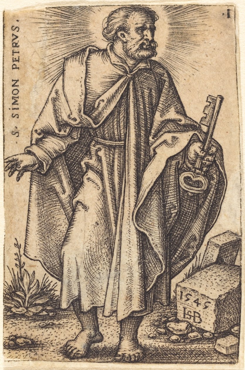 Simon Peter af Sebald Beham