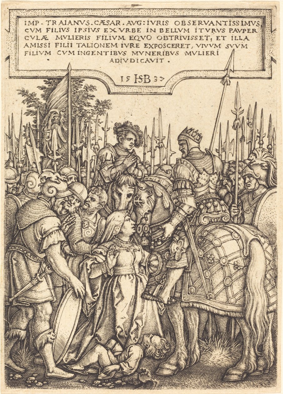 Trajans dom af Sebald Beham