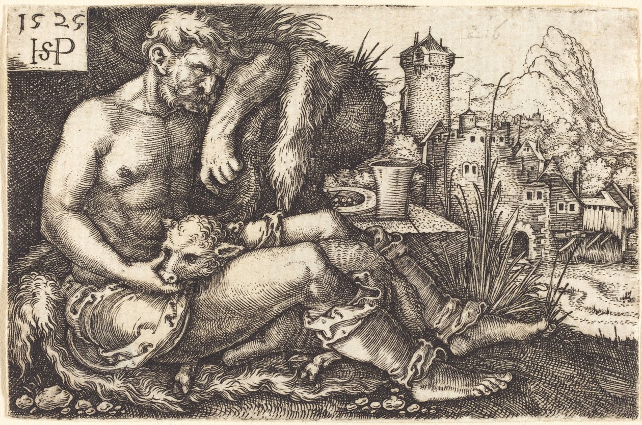 Hyrden af Sebald Beham