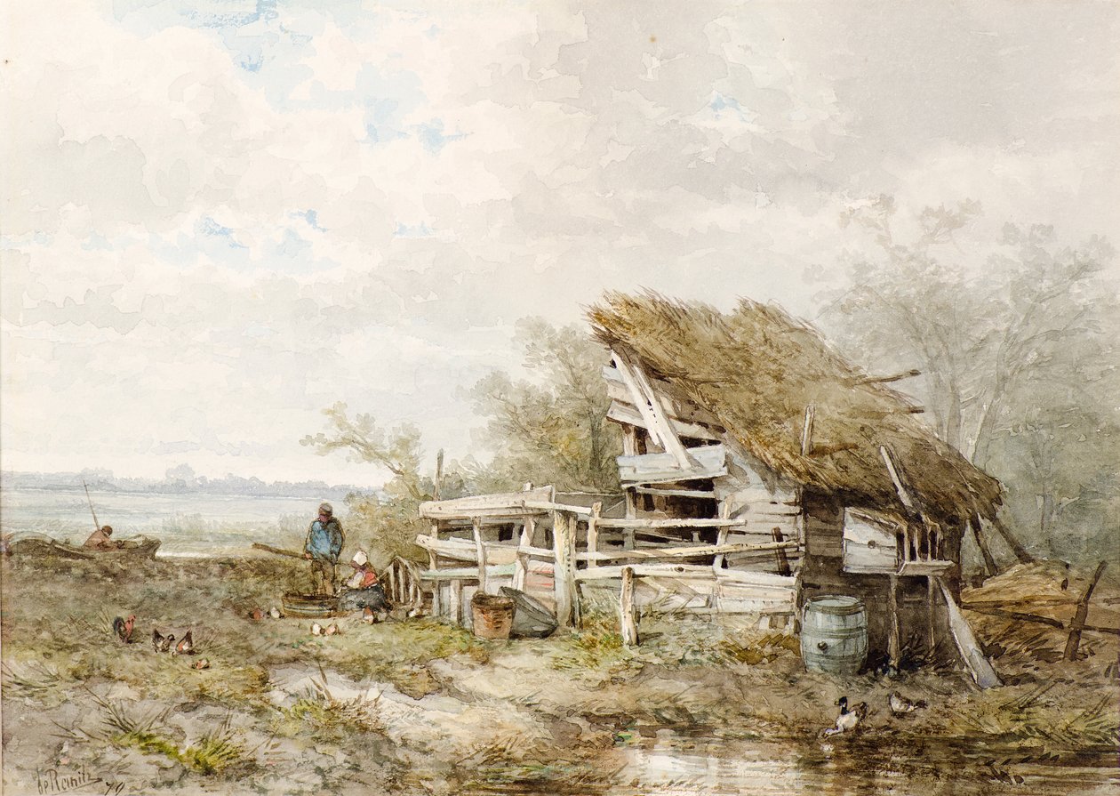 Landskab af Sebastiaan Mattheus Sigismund de Ranitz