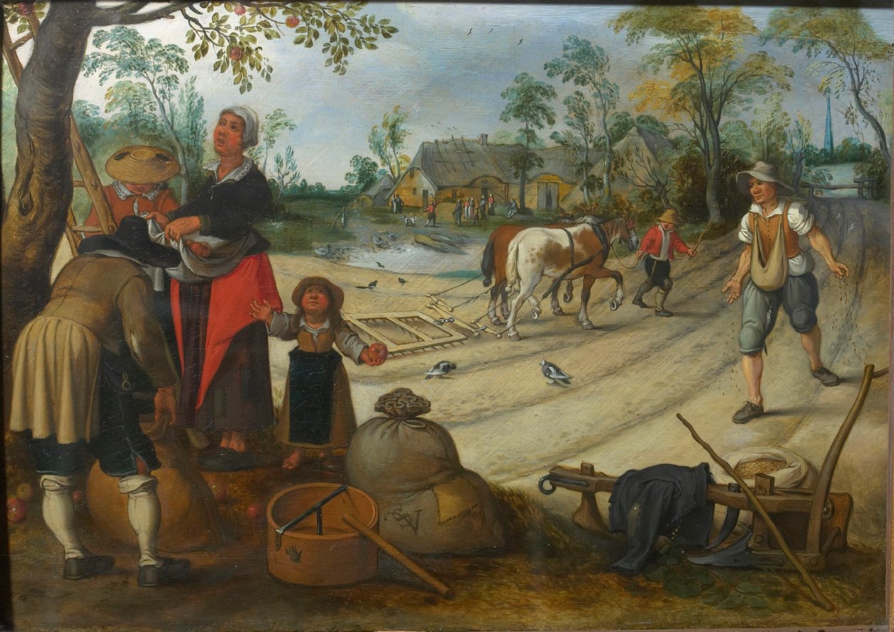September måned, ca. 1618. af Sebastiaen Vrancx
