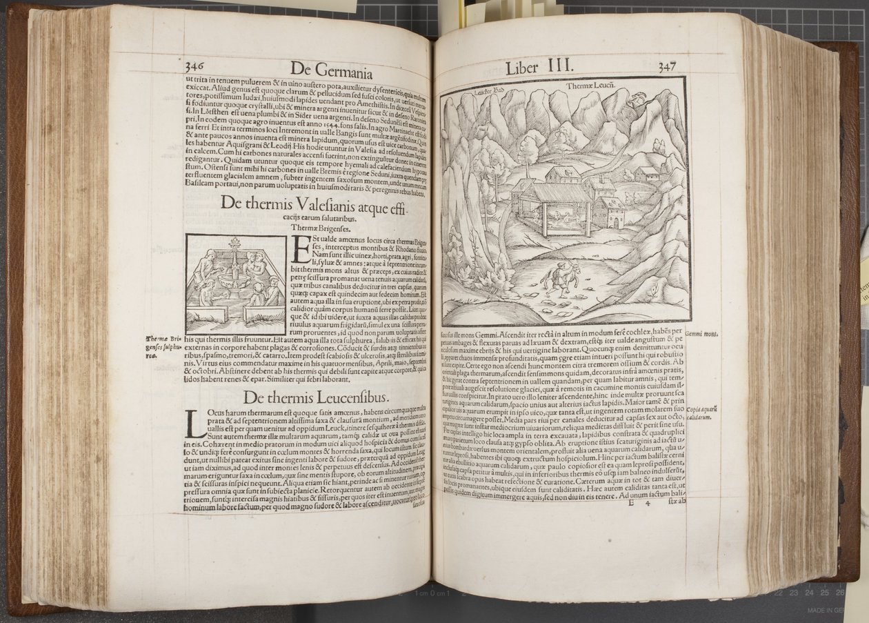 Cosmographia, Fol 346-347, 1544 af Sebastian Munster