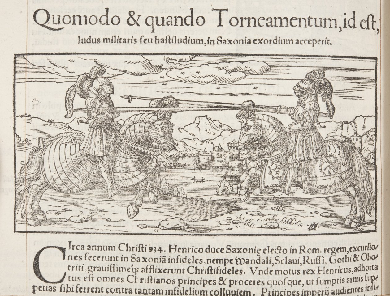 Cosmographia, Fol 744, 1544 af Sebastian Munster