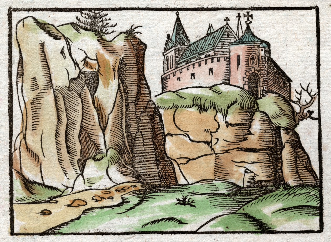 Targoviste, Rumænien 1575 af Sebastian Munster