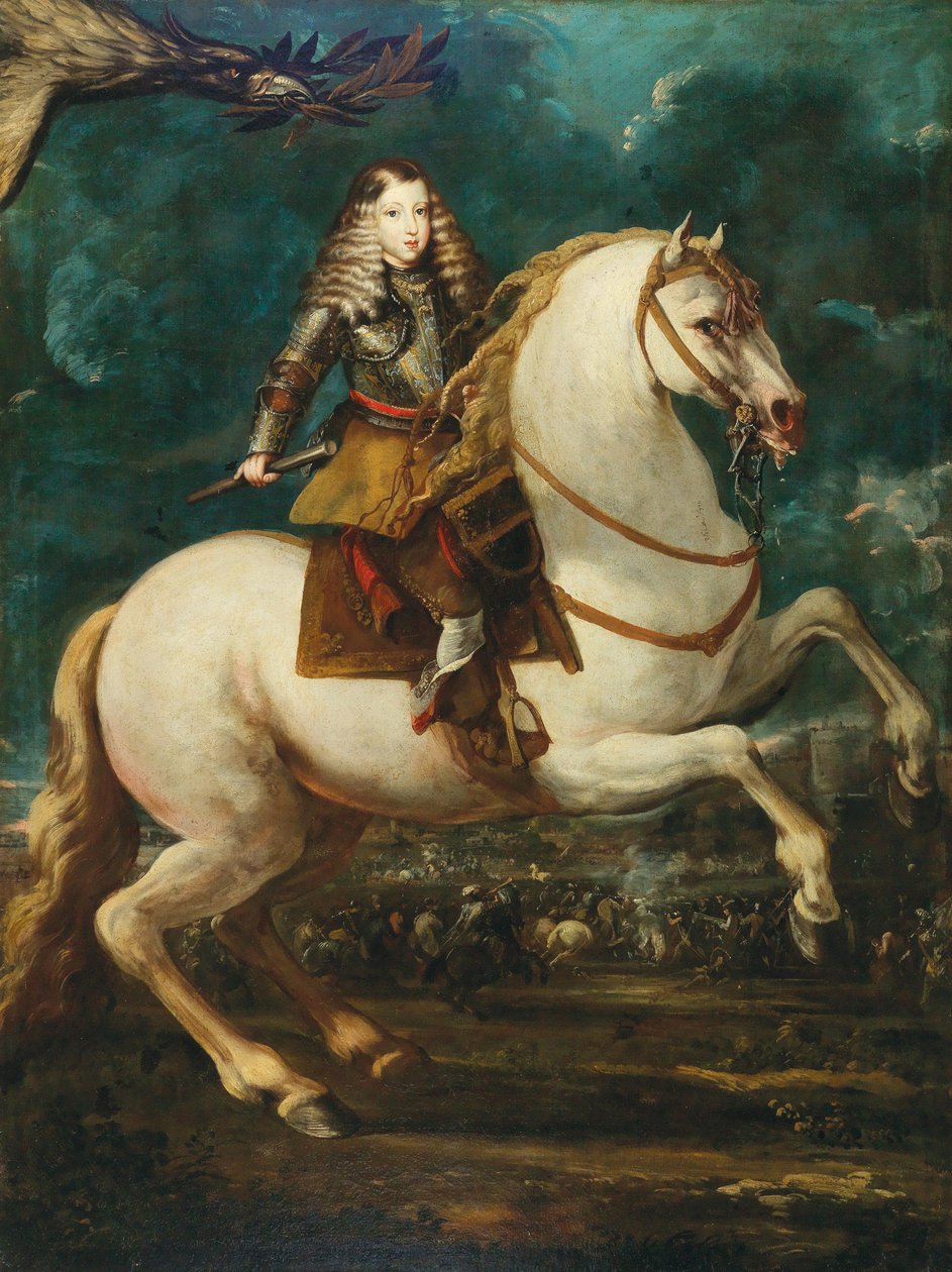 Ridesportræt af Charles II af Spanien, 1660