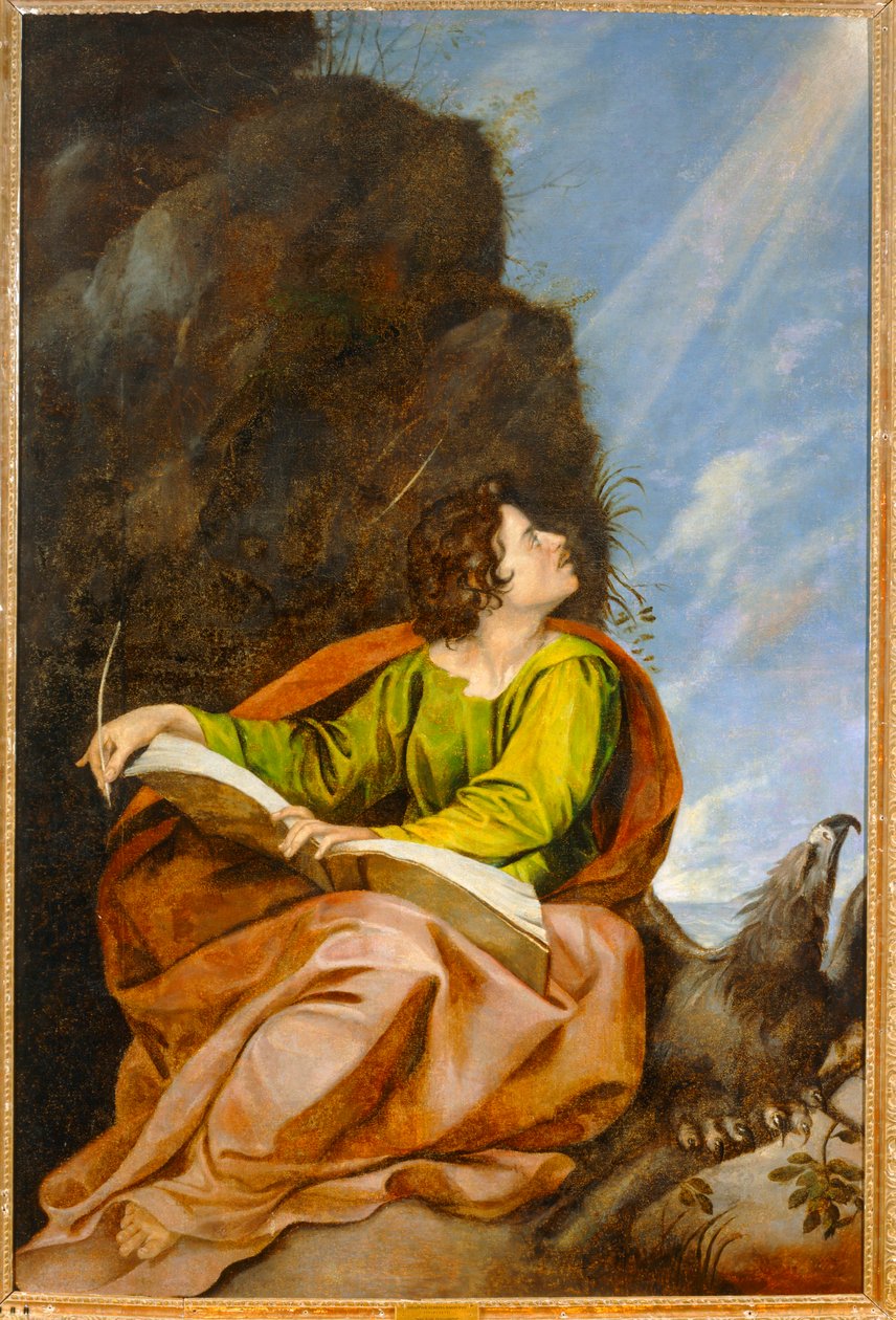 Saint John Divine (maleri) af Sebastian de Herrera Barnuevo