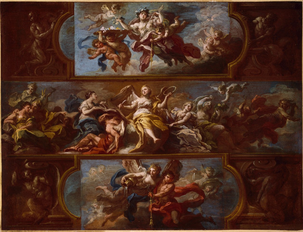 Allegori, ca. 1700 af Sebastiano Conca
