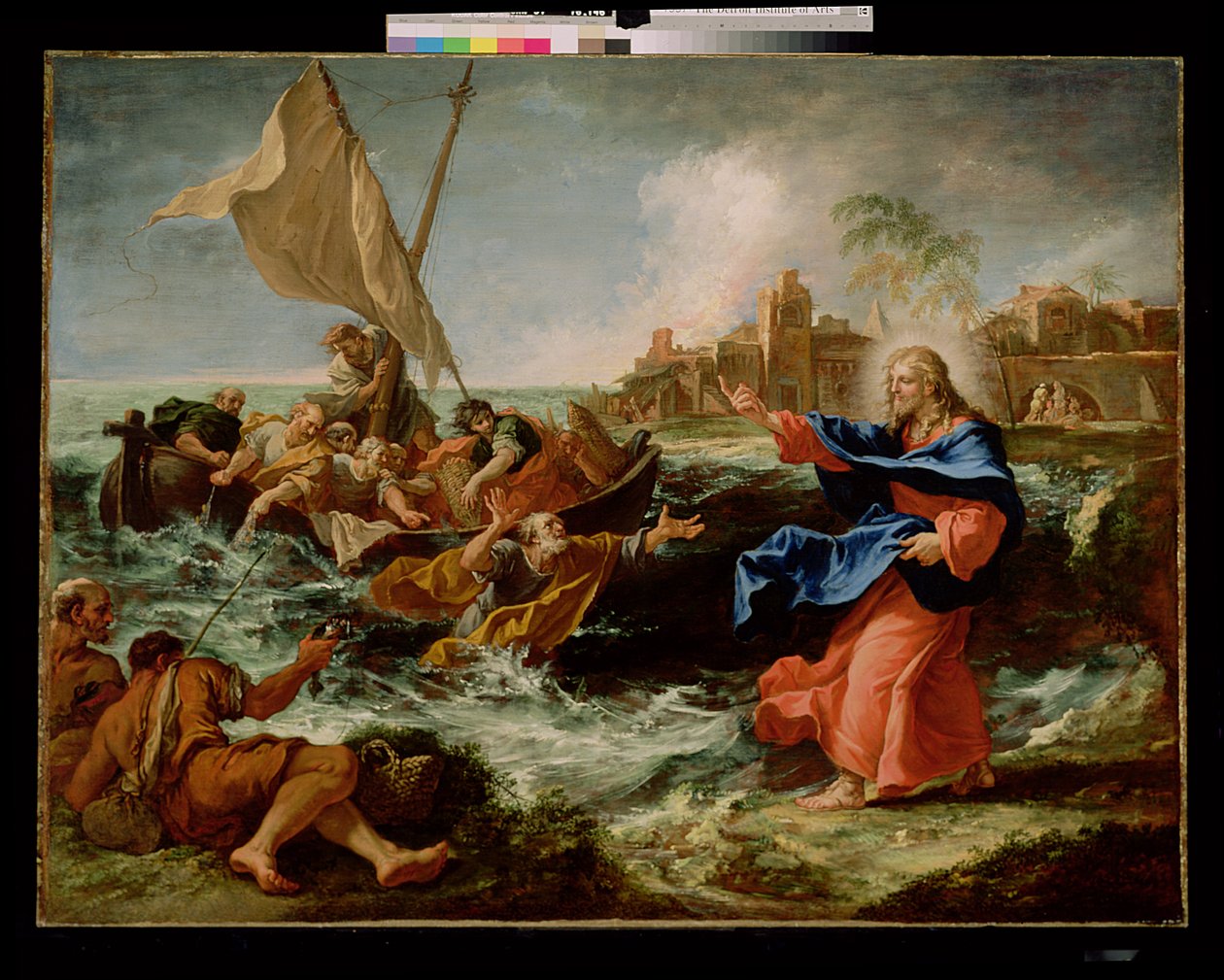 Kristus ved Galilæas Sø, 1695-97 af Sebastiano Ricci