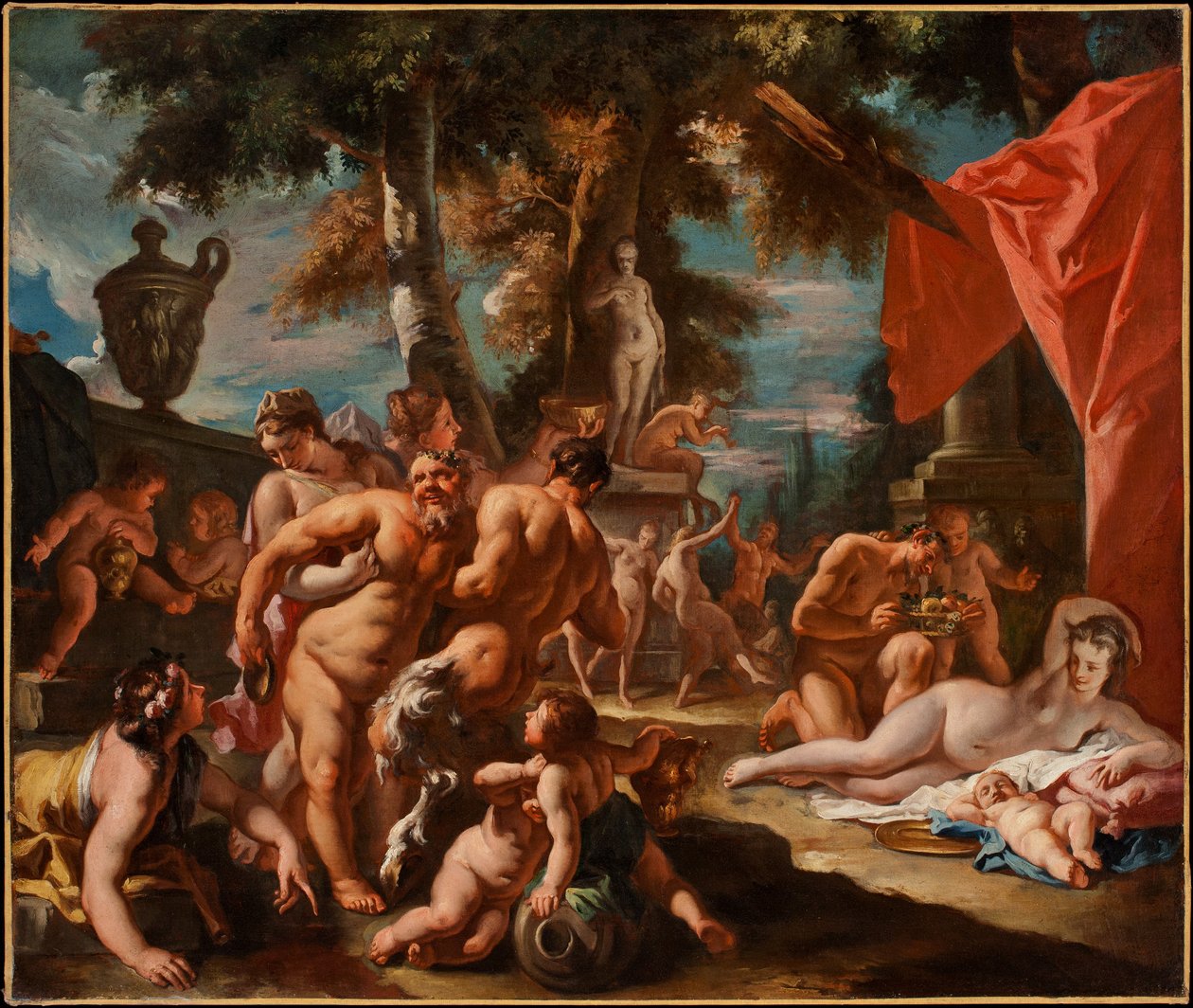 Silenus fest af Sebastiano Ricci