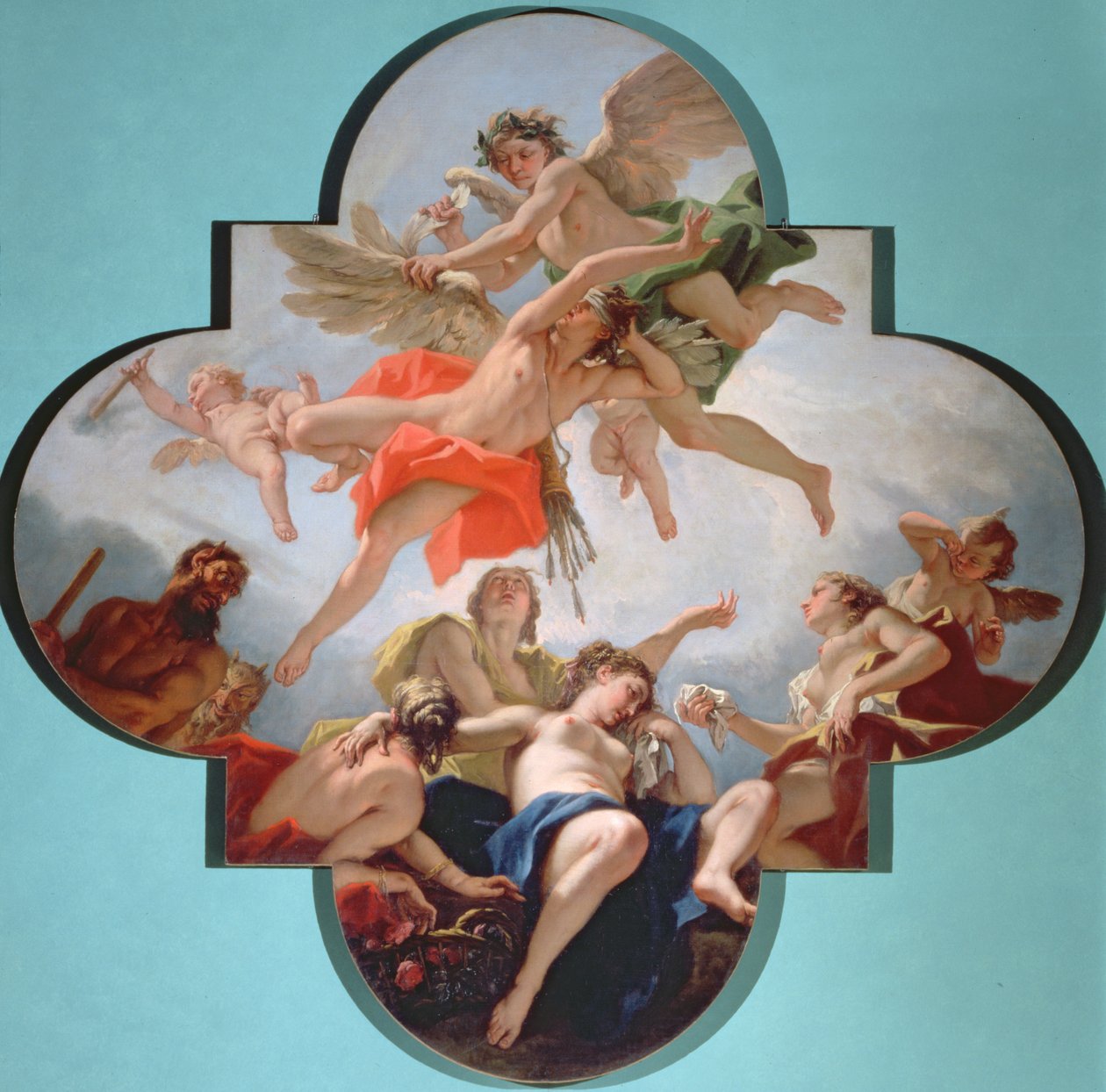 Amors straf af Sebastiano Ricci