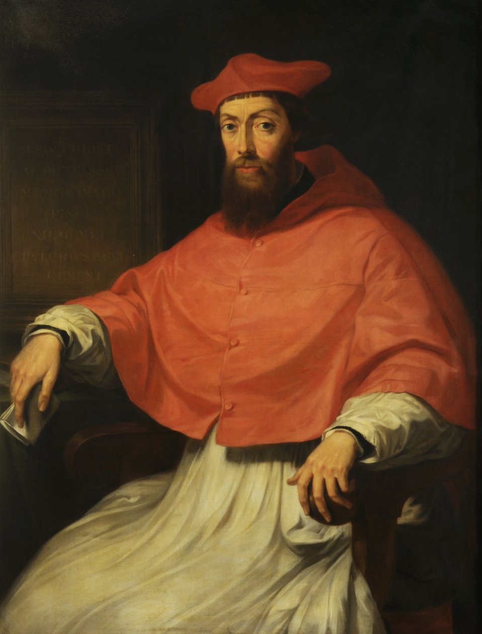 Kardinal Reginald Pole af Sebastiano del Piombo