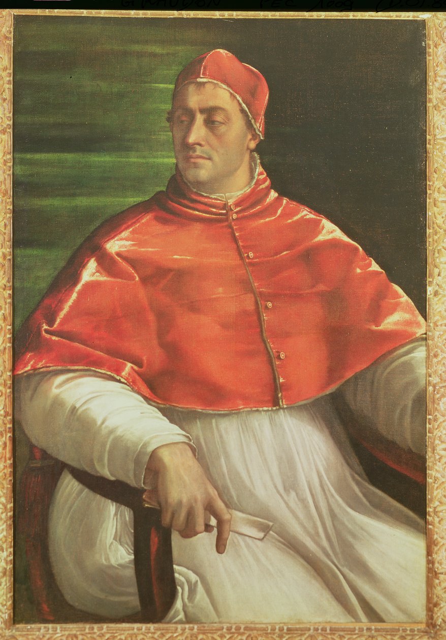 Pave Clemens VII (1478-1534) c.1526 af Sebastiano del Piombo