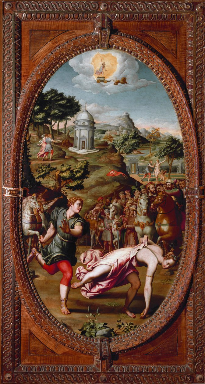 Atalante og Hippomene af Sebastiano Marsili