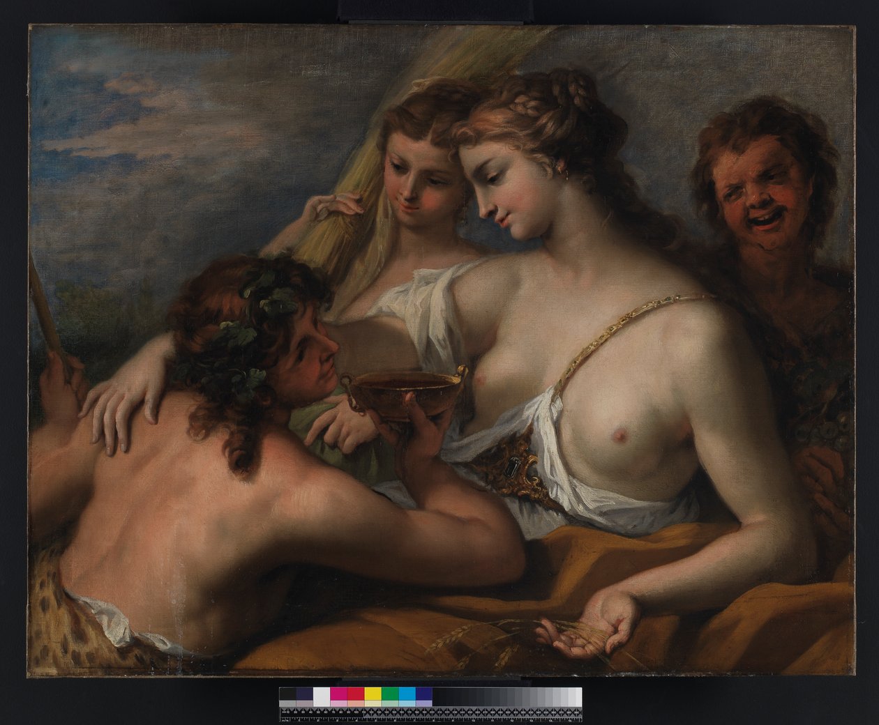 Bacchus og Ceres, ikke efter 1710 af Sebastiano Ricci
