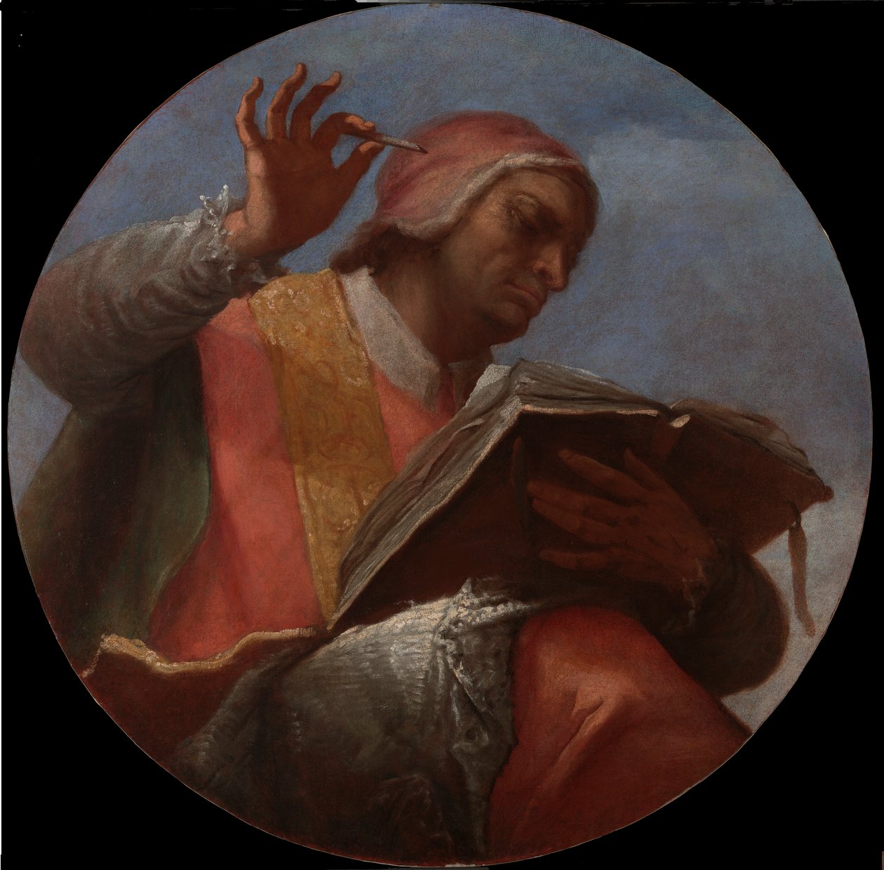 Sankt Gregor den Store af Sebastiano Ricci