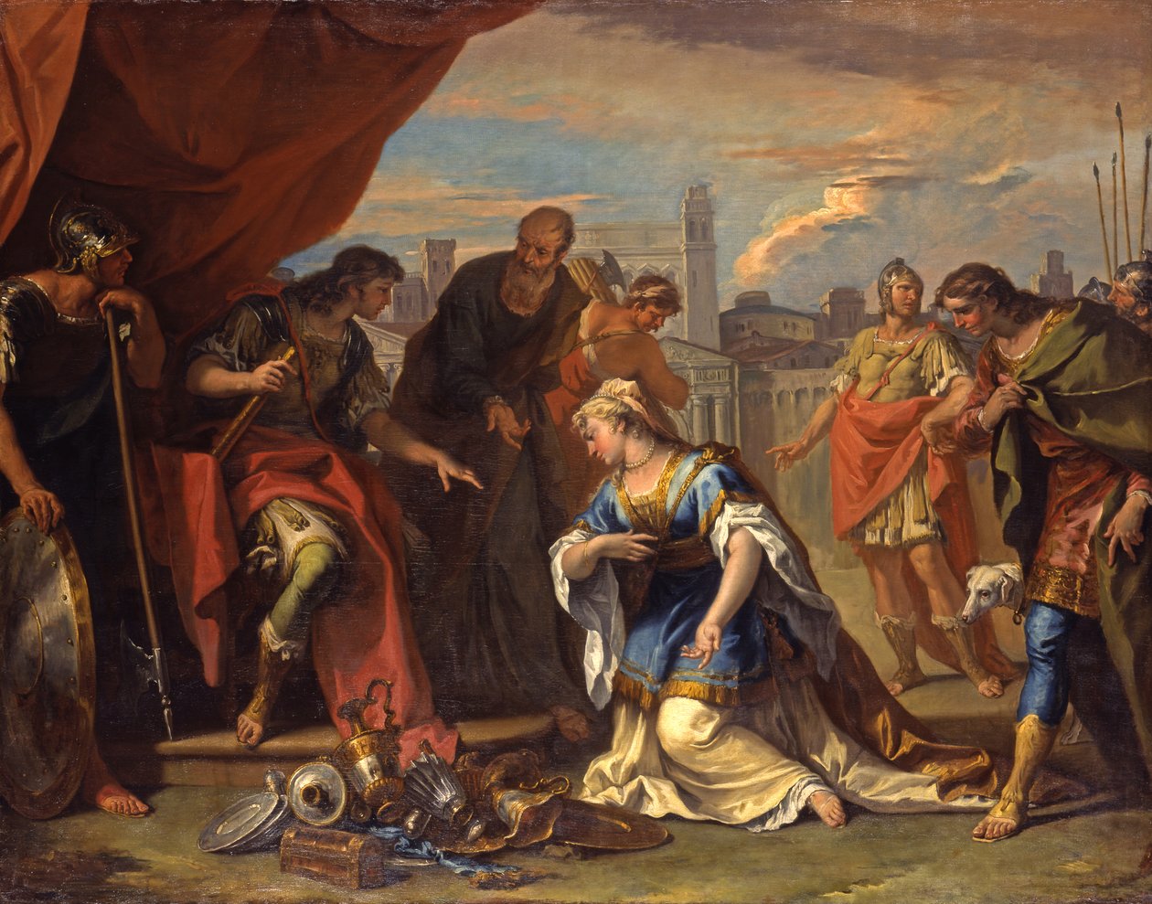 Scipios kontinens, ca. 1708-1710 af Sebastiano Ricci