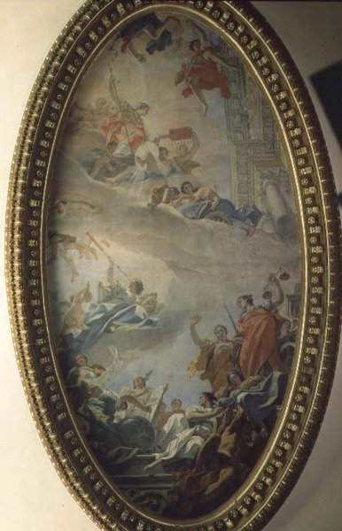 The Glorification of Science (olie på lærred) af Sebastiano Ricci