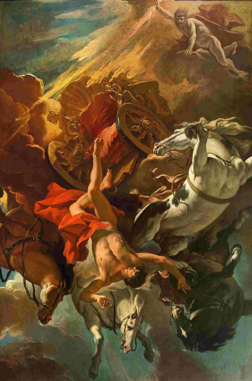 Phaetons fald af Sebastiano Ricci