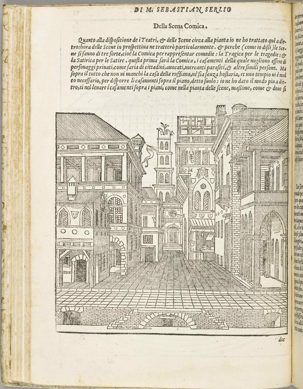 Den anden bog om perspektiv, 1566. af Sebastiano Serlio