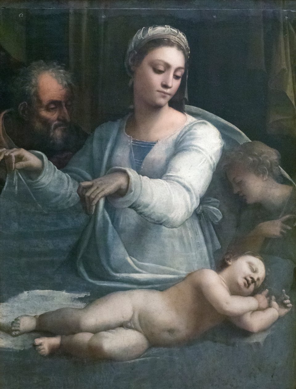 Madonna af sløret af Sebastiano del (c.1485 1547) Piombo