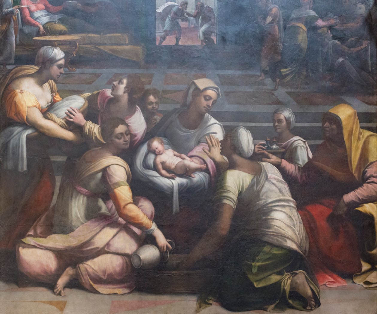 Jomfruens fødsel af Sebastiano del (c.1485-1547) Piombo