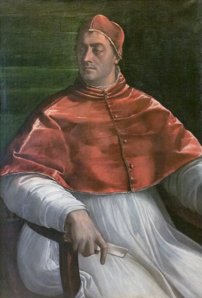 Portræt af Clement VII, før 1527, Sebastiano del Piombo (olie på lærred) af Sebastiano del (c.1485 1547) Piombo