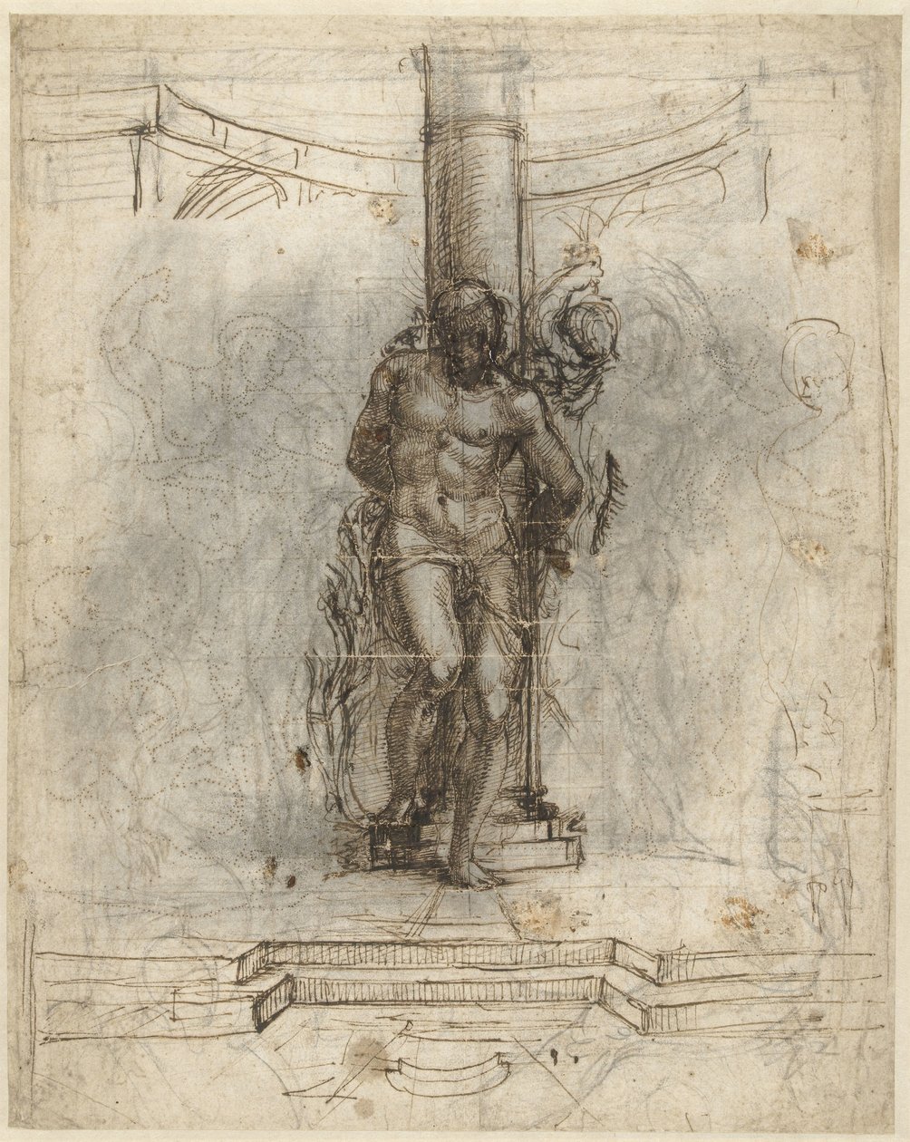 Kristi plage af Sebastiano del Piombo