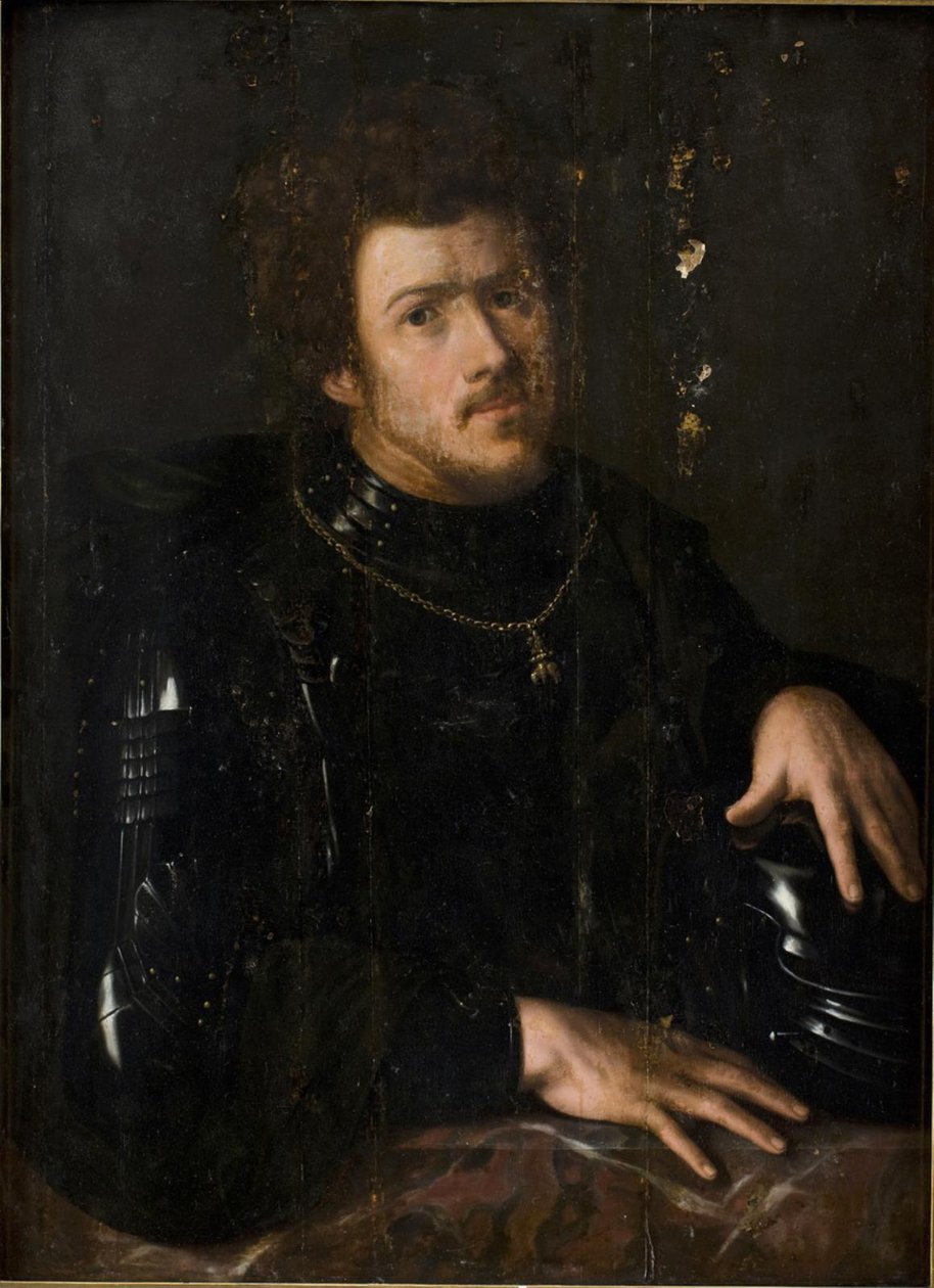 Portræt af Karl den Dristige af Sebastiano del Piombo