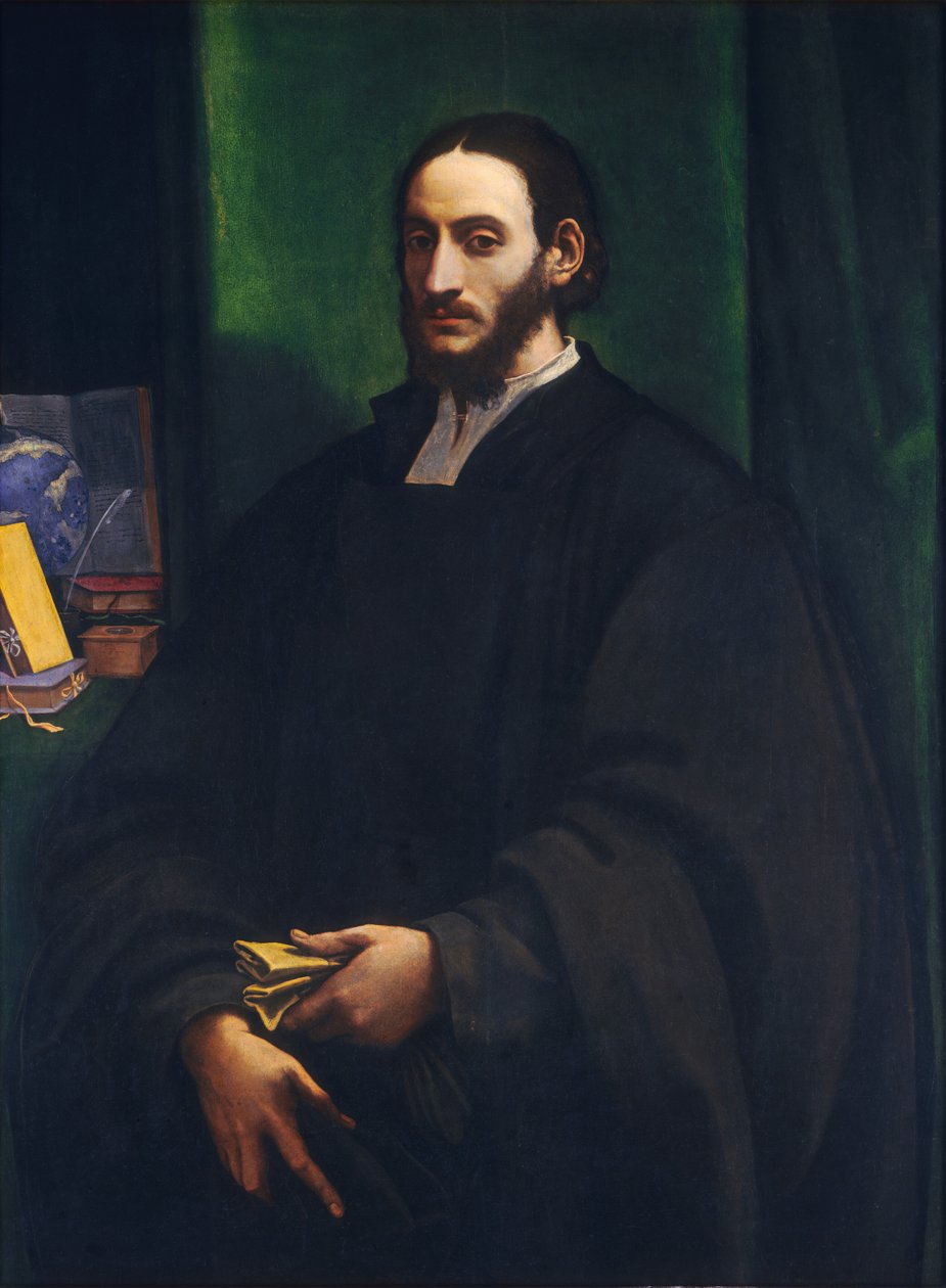 Portræt af en humanist, ca. 1520. af Sebastiano del Piombo