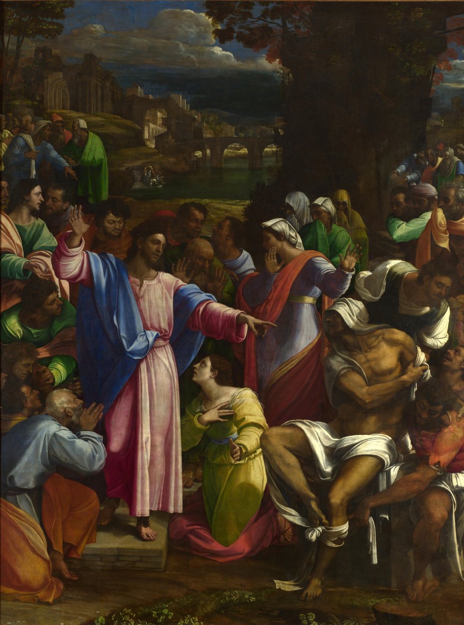 The Raising of Lazarus, ca 1518 af Sebastiano del Piombo