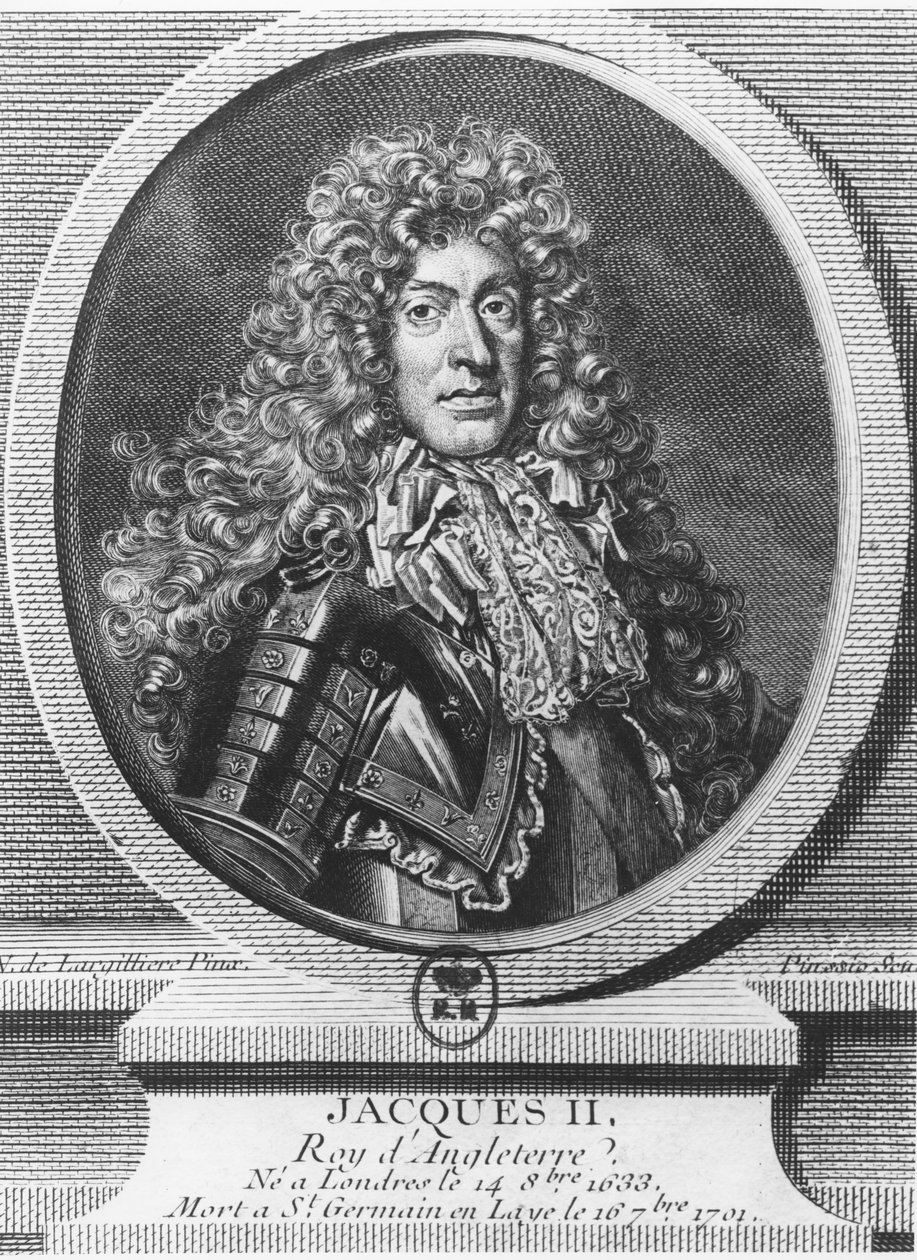 James II af England af Sebastien Pinssio