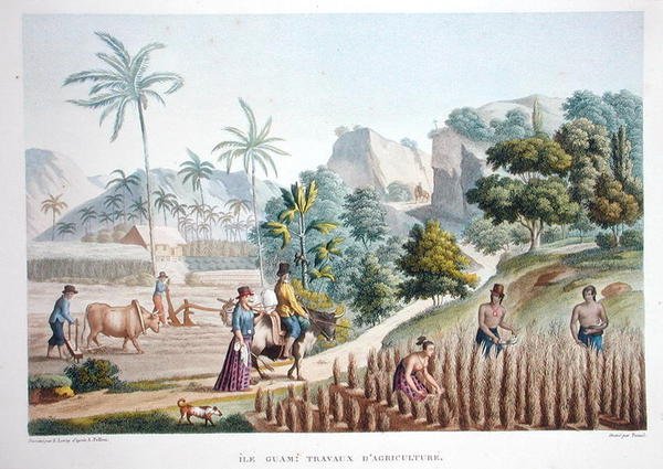 Landarbejdere, Guam, Filippinerne, fra 