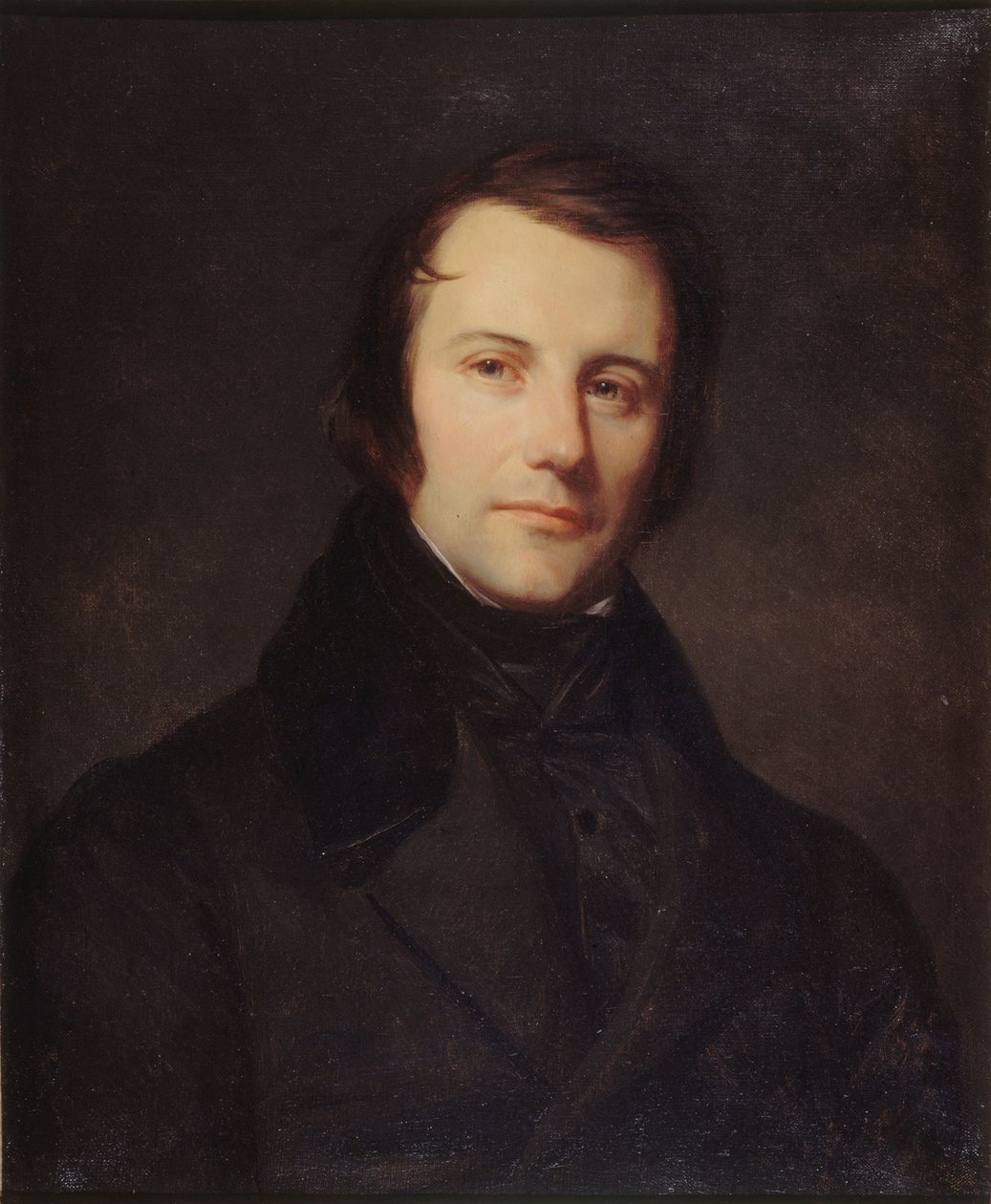 Portræt af Edgar Quinet 1803-1875, ca 1835. af Sebastien Melchior Cornu