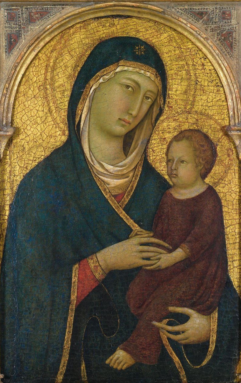 Madonna og barn af Segna di Bonaventura