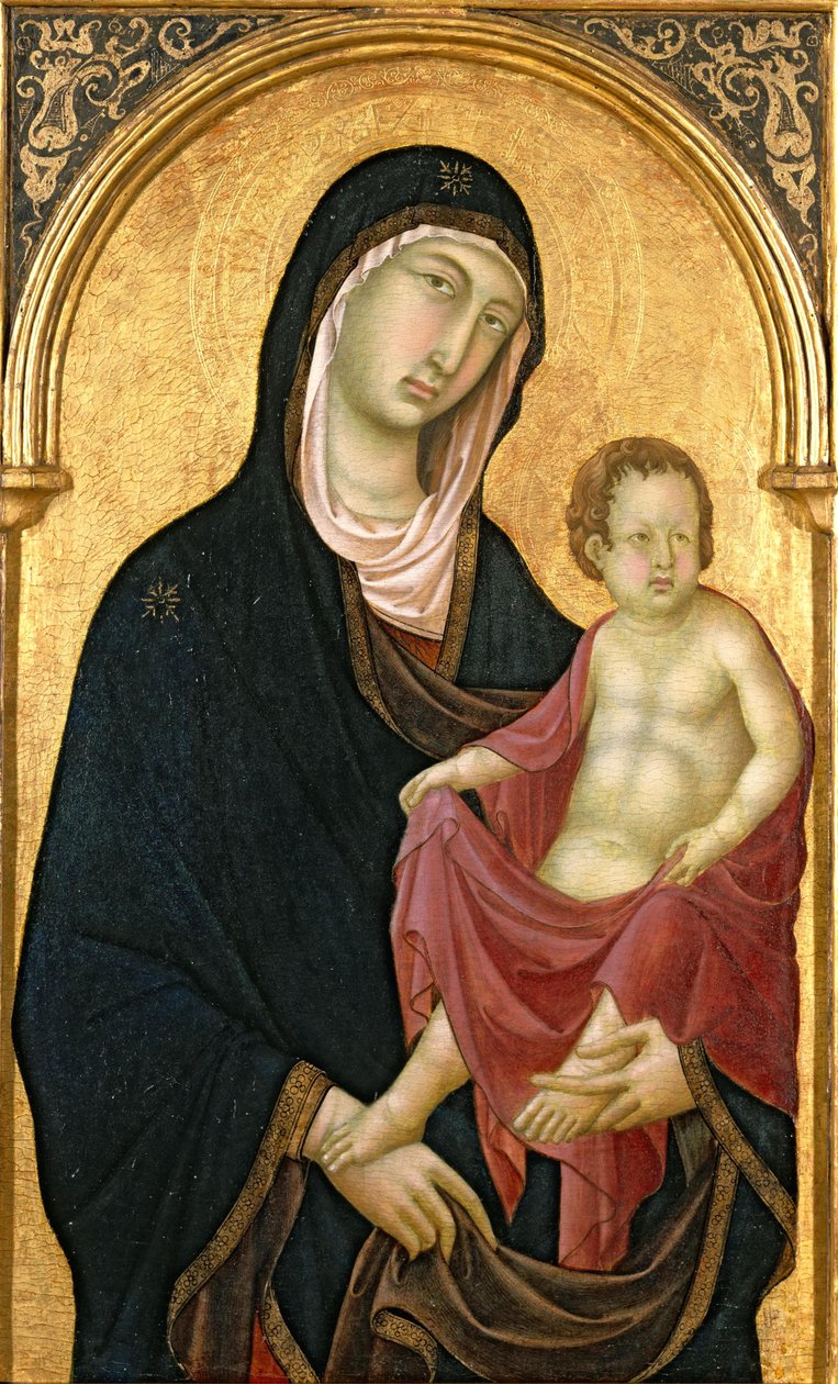 Madonna med barn af Segna di Bonaventura