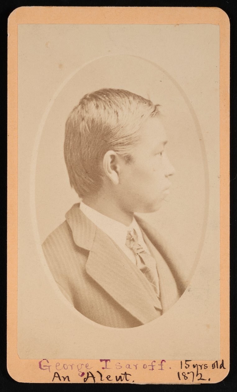Portræt af George Tsaroff 1858-1880, november 1872. af Selleck and Fisher